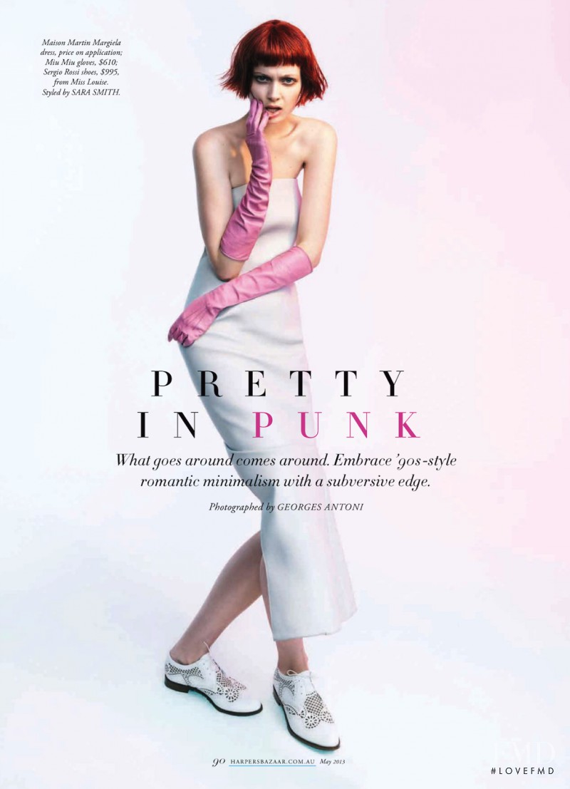 Larissa Hofmann featured in Pretty In Punk, May 2013