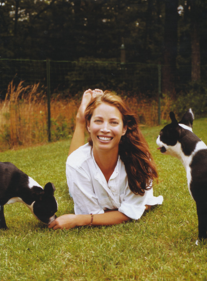 Christy Turlington featured in The outsider, September 2007