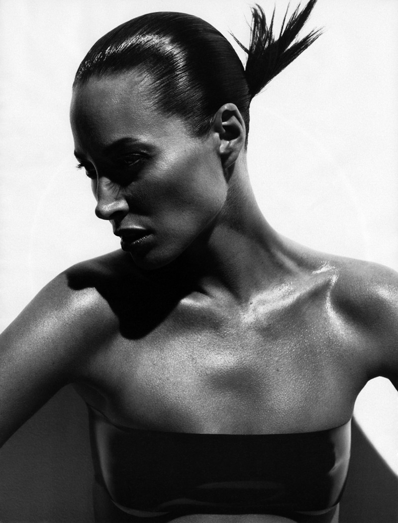 Christy Turlington featured in Champion, August 2008