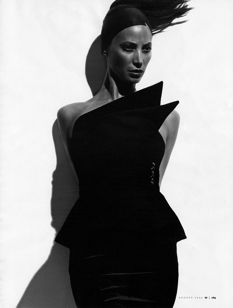 Christy Turlington featured in Champion, August 2008