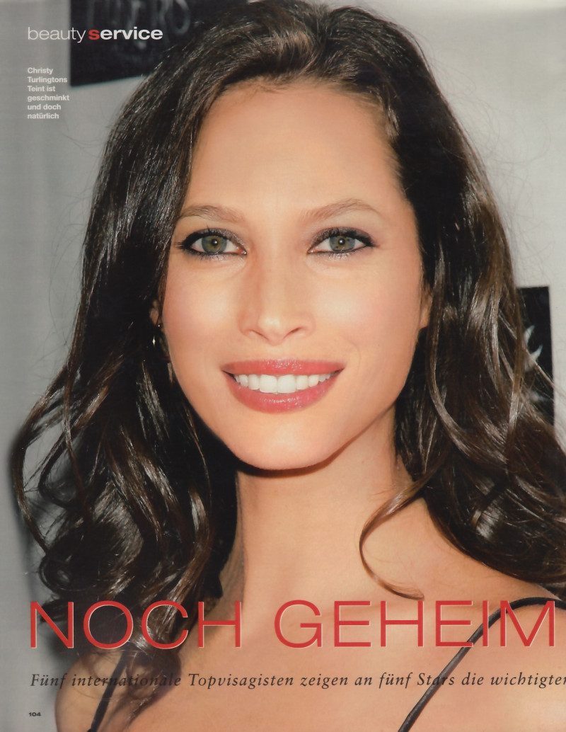 Christy Turlington featured in Noch geheim make up trends, April 2008