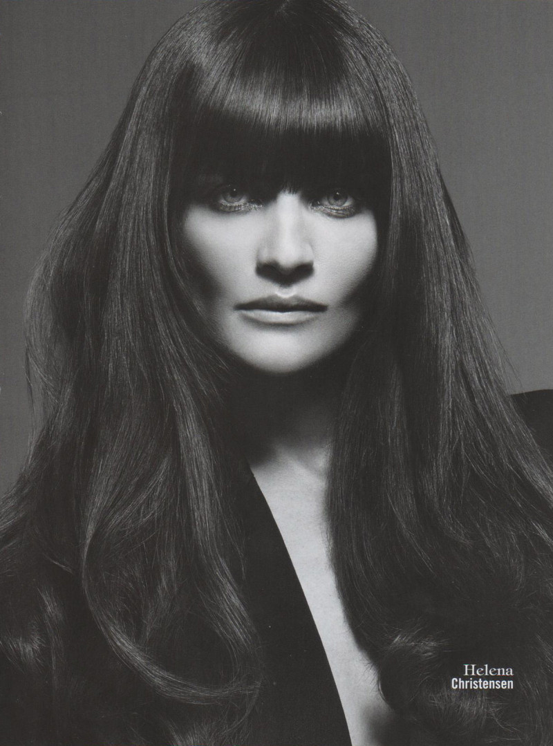 Helena Christensen featured in The supermodels, July 2009