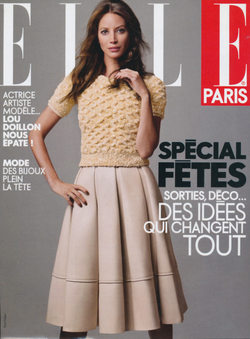 Christy Turlington featured in La belle ame, December 2010