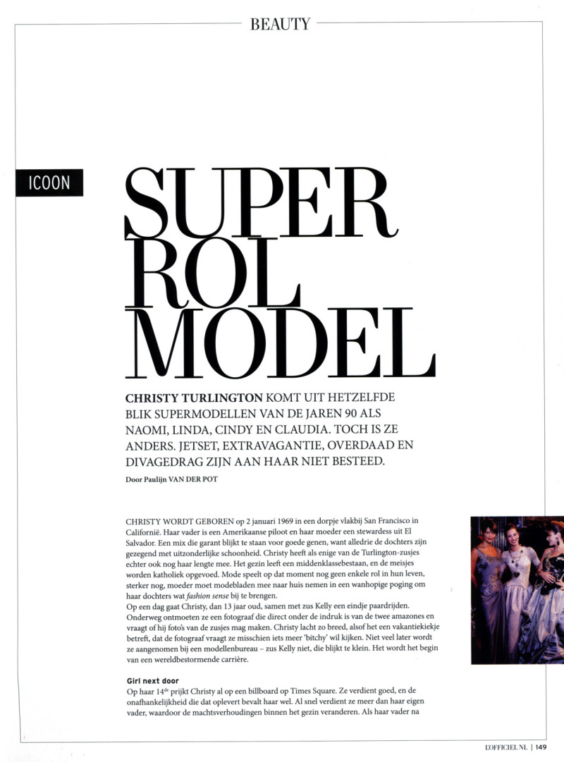 Super rol model, October 2010