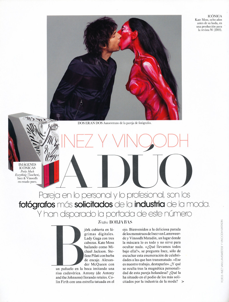 Christy Turlington featured in Inez y Vinoodh a duo , November 2011