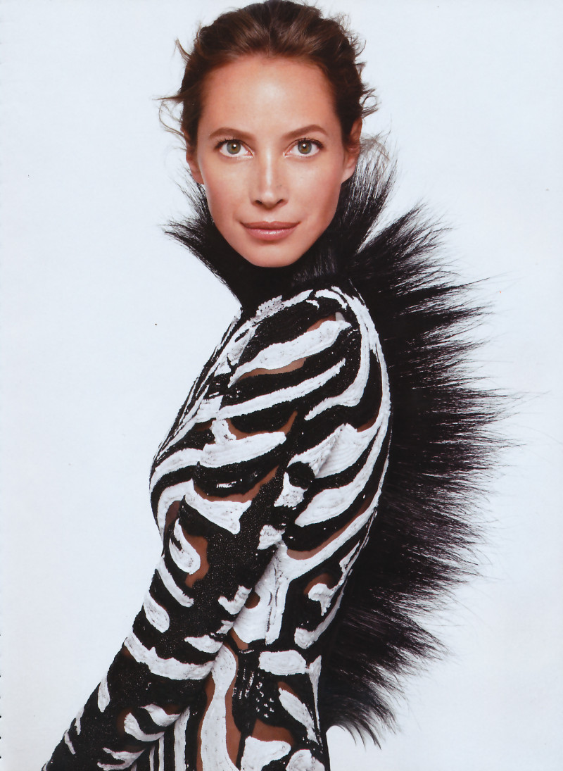 Christy Turlington featured in Christy, July 2013