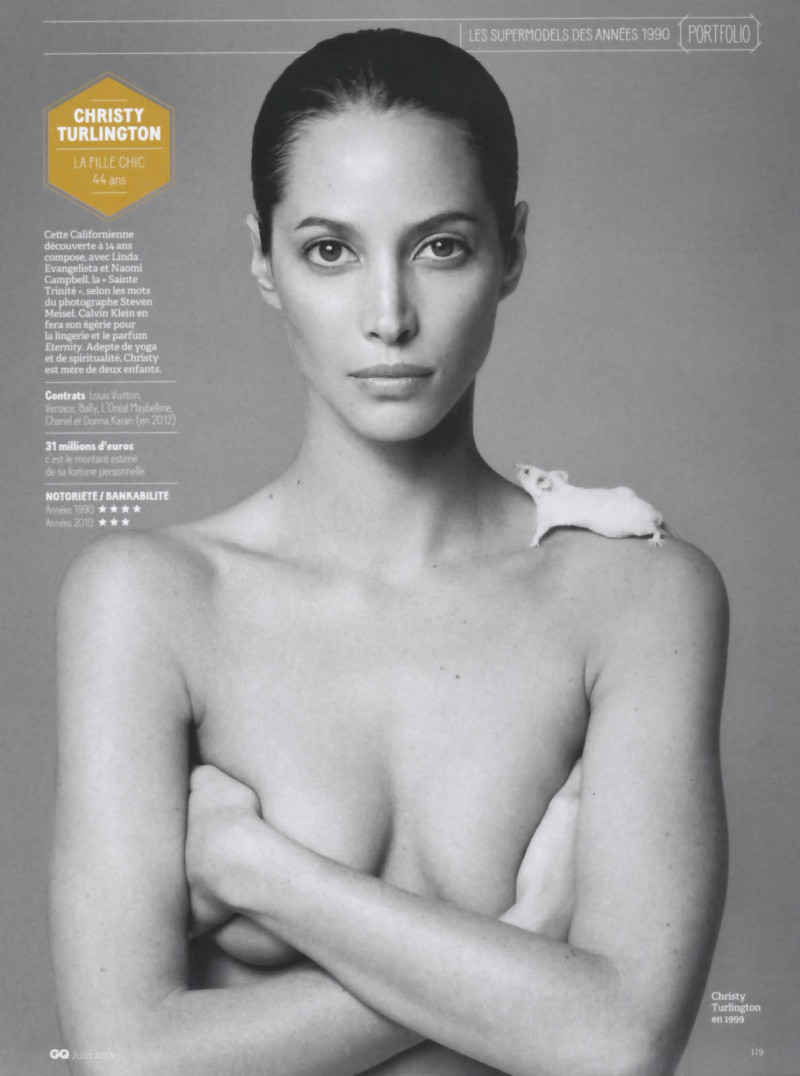 Christy Turlington featured in Parce qu\'elles le valent toujours bien, June 2013