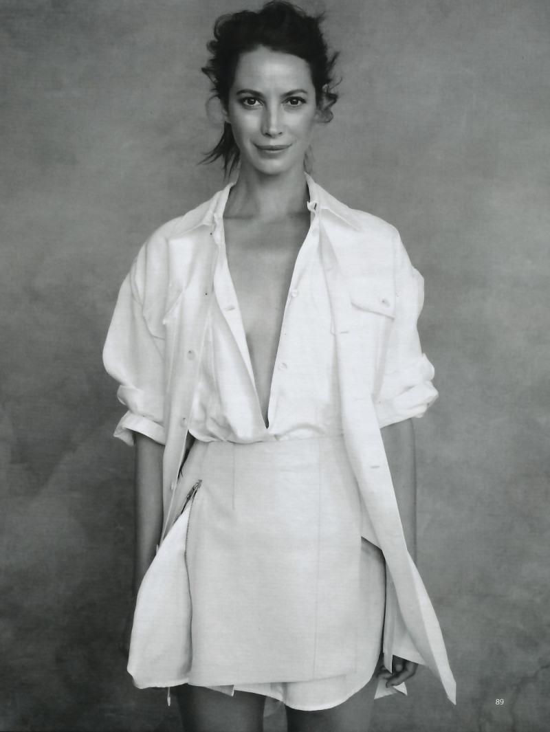 Christy Turlington featured in Weiss der Himmel, July 2014