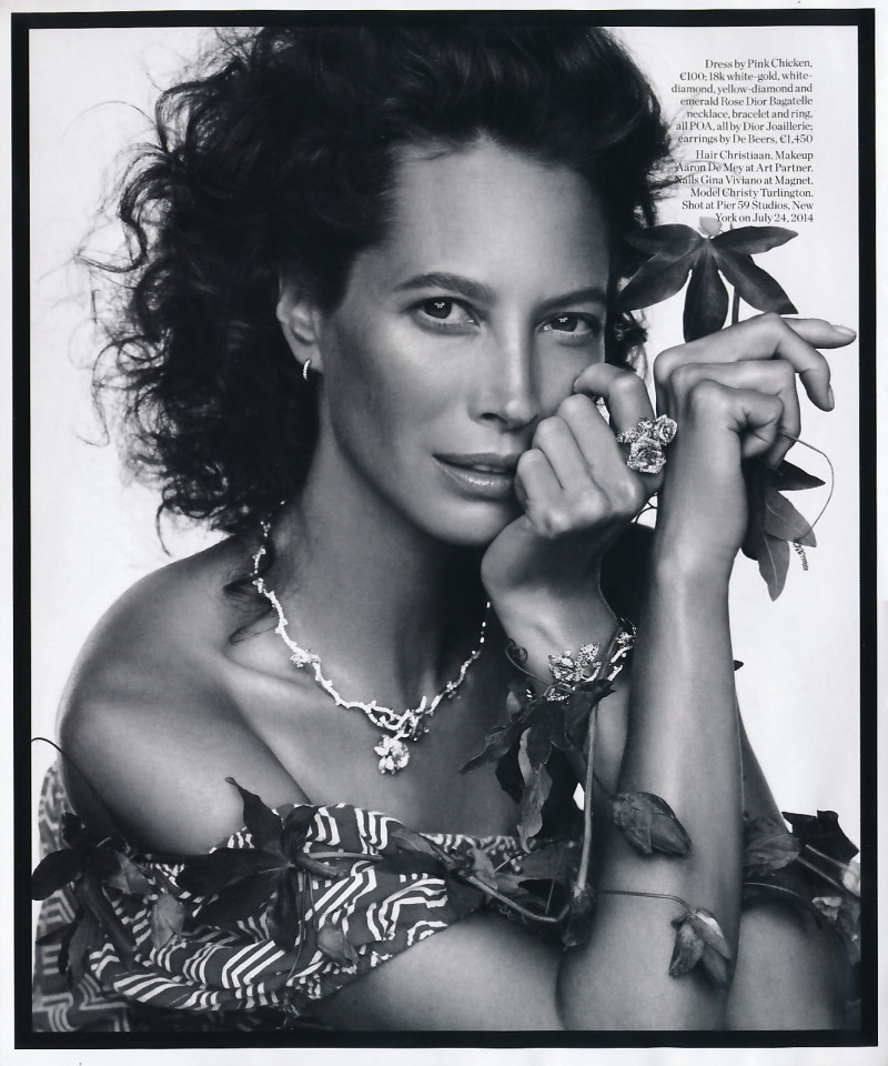 Christy Turlington featured in Pure Christy, September 2014