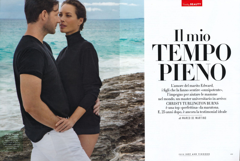 Christy Turlington featured in Il mio tempo pieno, July 2014