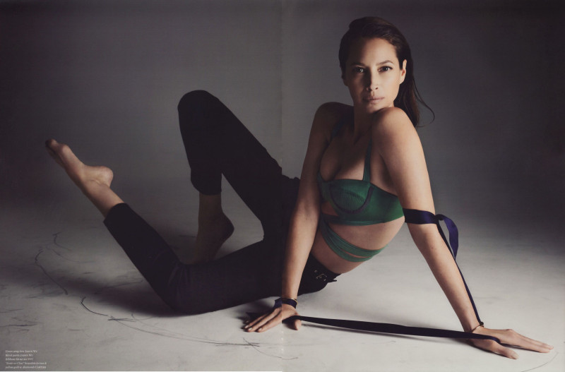 Christy Turlington featured in Christy counts, June 2014