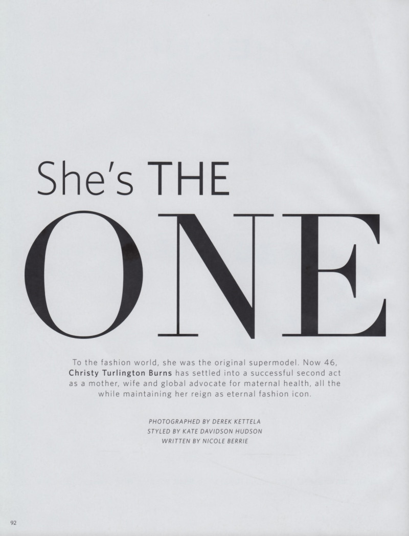 She\'s the one, April 2015