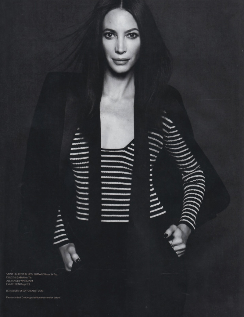 Christy Turlington featured in She\'s the one, April 2015