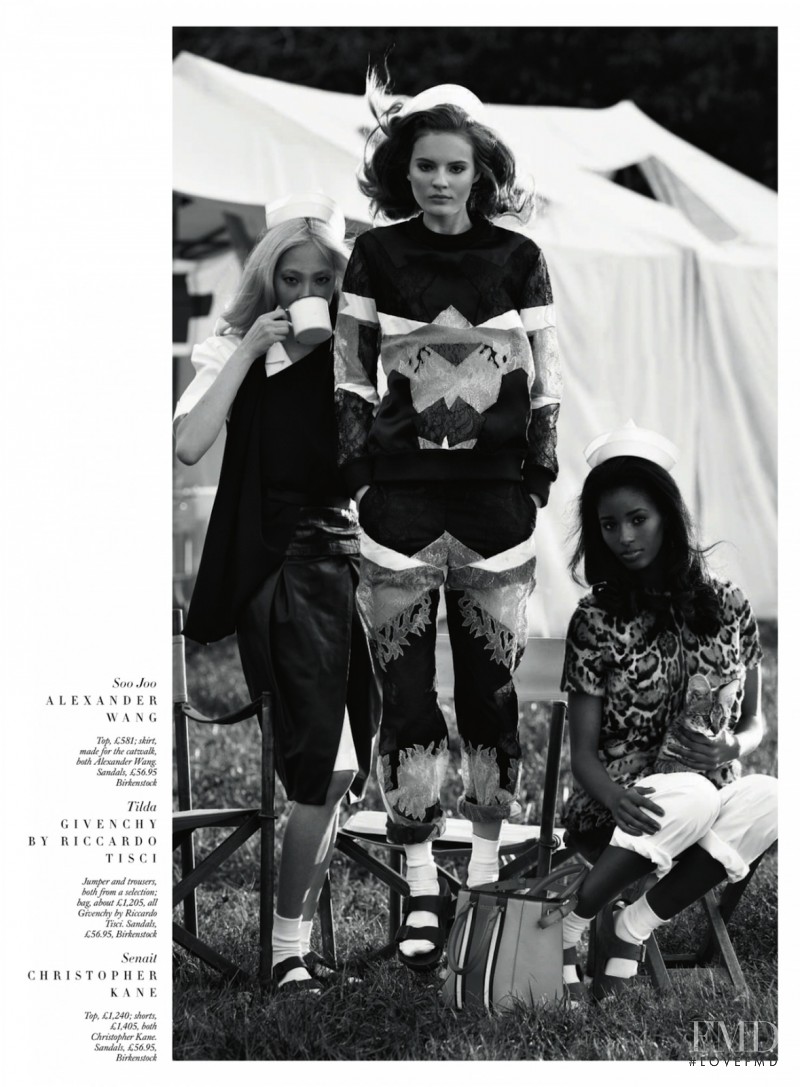 Tilda Lindstam featured in Carine On The Pre-Fall Collections, May 2013