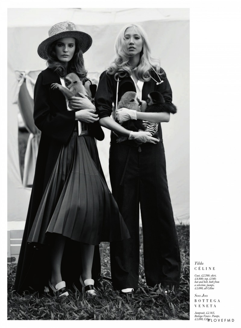 Tilda Lindstam featured in Carine On The Pre-Fall Collections, May 2013
