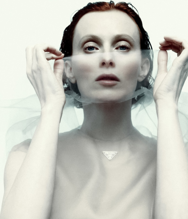 Karen Elson featured in The Models\' DNA, February 2024