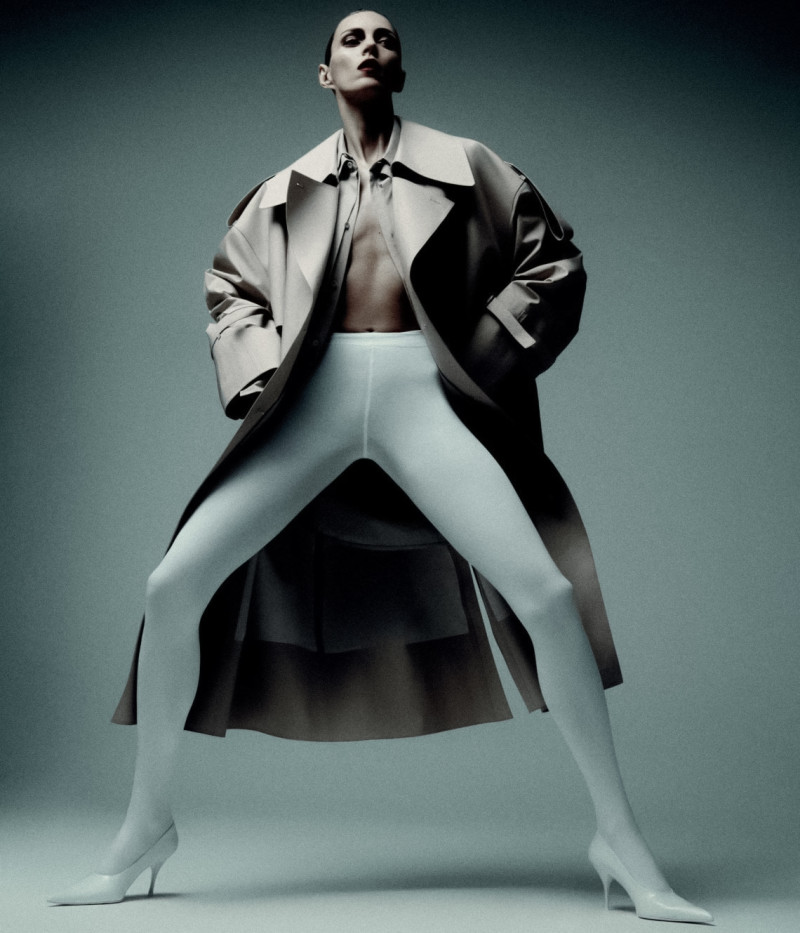 Anja Rubik featured in The Models\' DNA, February 2024