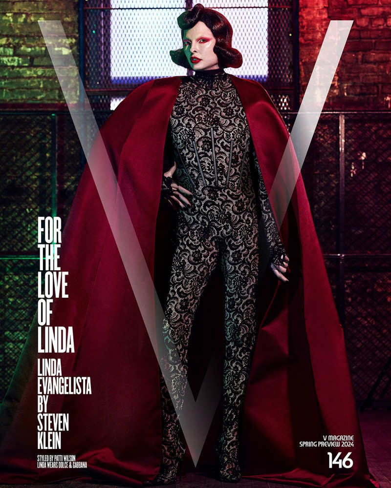 Linda Evangelista featured in Karma Chameleon, March 2024