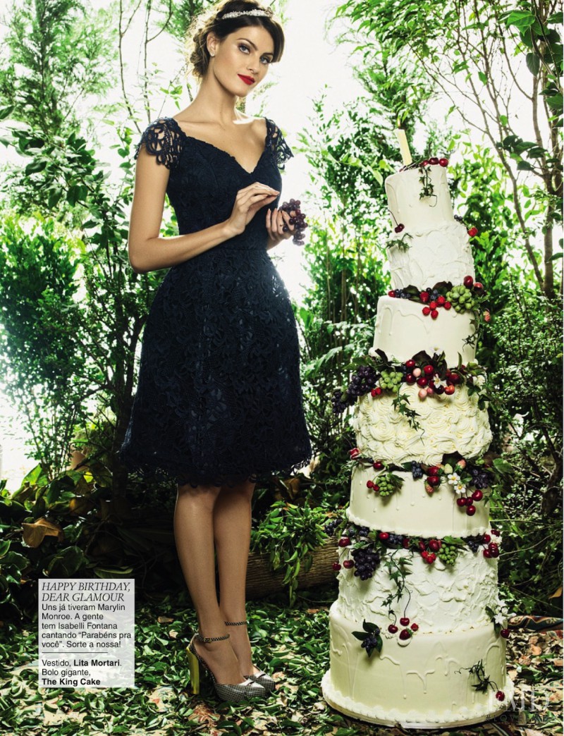 Isabeli Fontana featured in Pure Glamour, April 2013