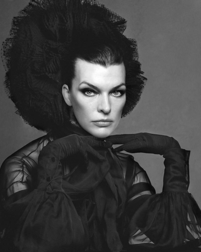 Milla Jovovich featured in The Myth Of Beauty, October 2023