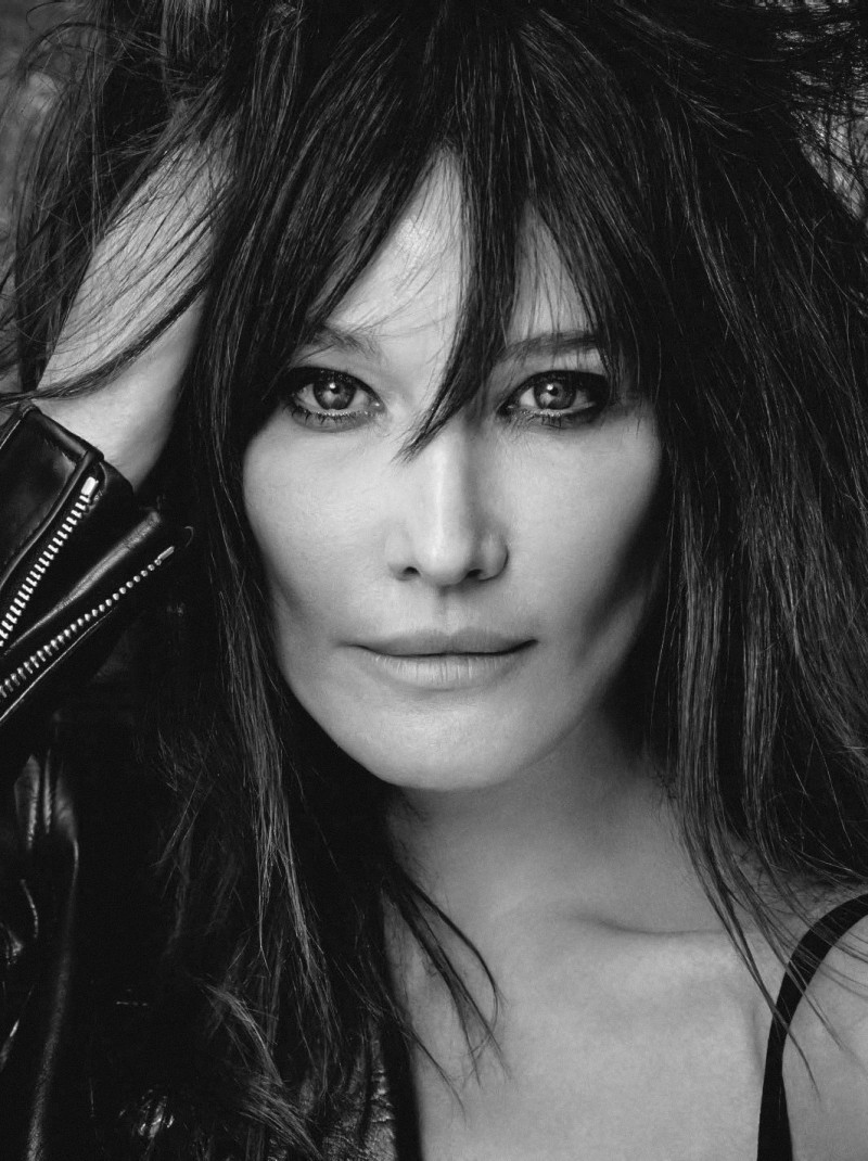 Carla Bruni featured in The Myth Of Beauty, October 2023