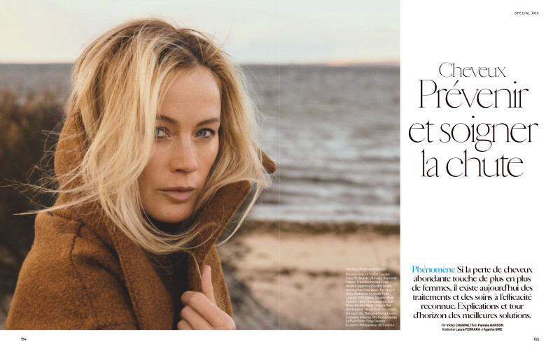 Carolyn Murphy featured in S\'aimer donne une force extraordinaire, February 2023