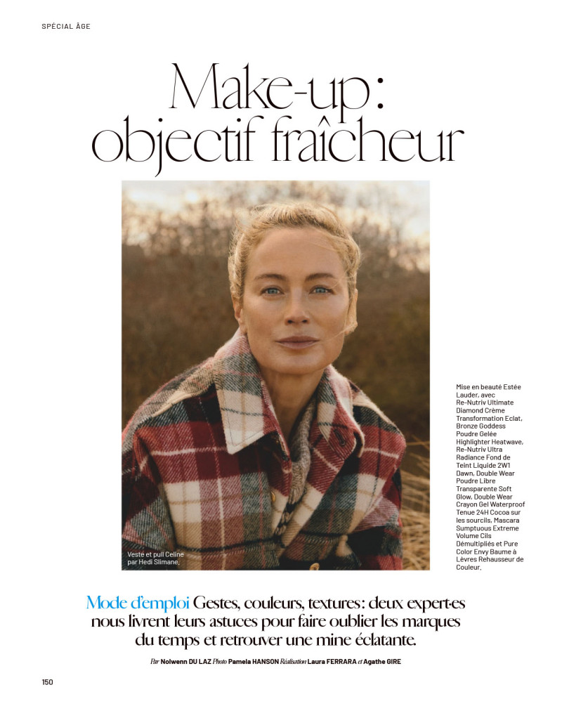 Carolyn Murphy featured in S\'aimer donne une force extraordinaire, February 2023