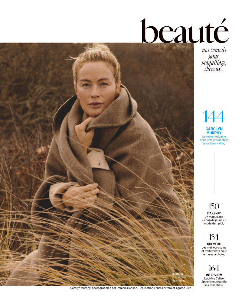 Carolyn Murphy featured in S\'aimer donne une force extraordinaire, February 2023