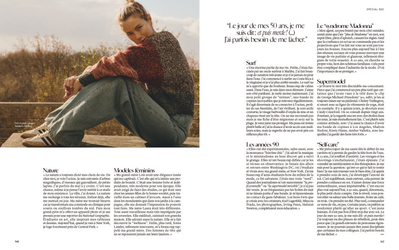 Carolyn Murphy featured in S\'aimer donne une force extraordinaire, February 2023