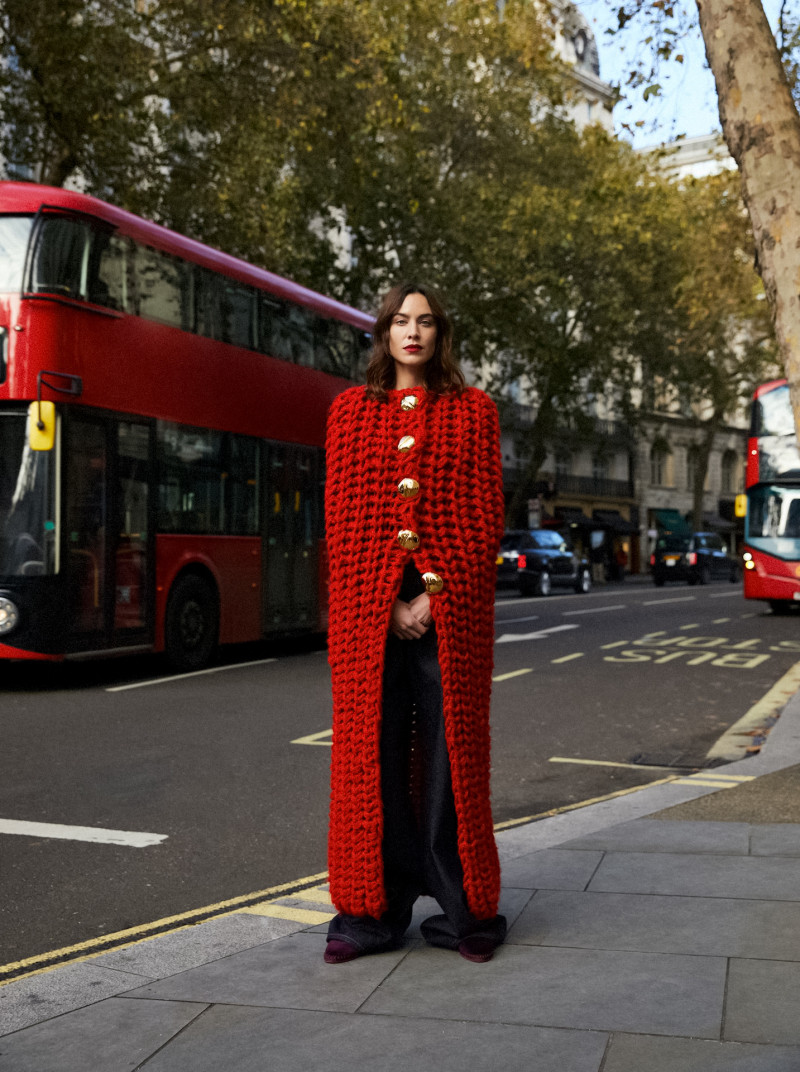 Alexa Chung featured in Alexa, December 2023