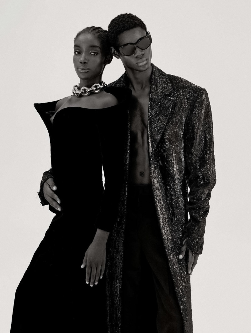 Dara Gueye featured in La Couture, October 2023