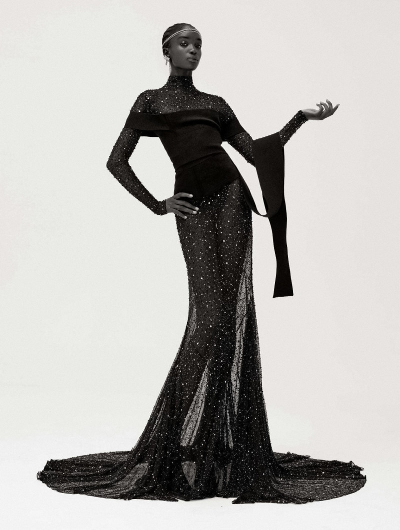 Dara Gueye featured in La Couture, October 2023