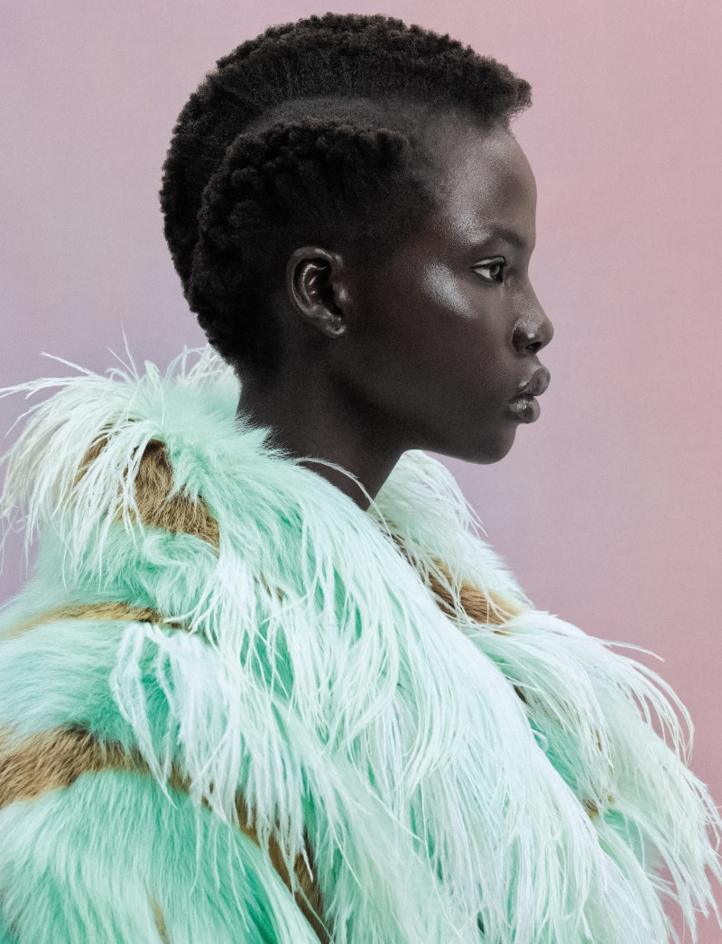 Naomi Apajok featured in Souveraine, October 2023