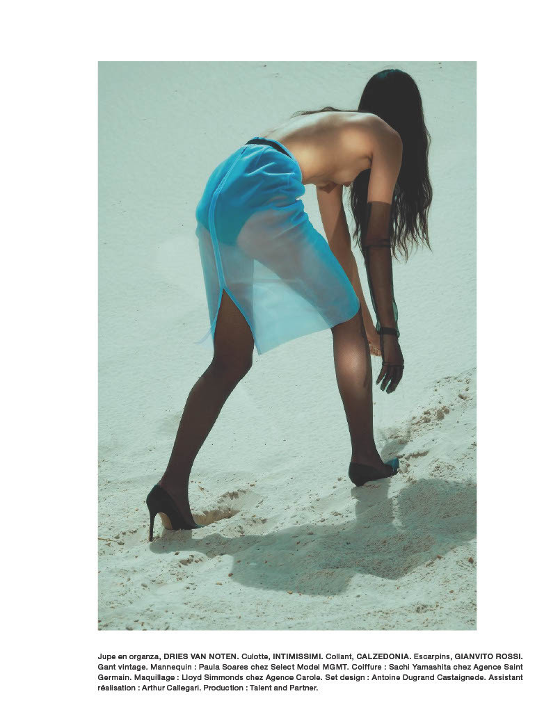 Paula Soares Santos featured in Monde Parallele, November 2023