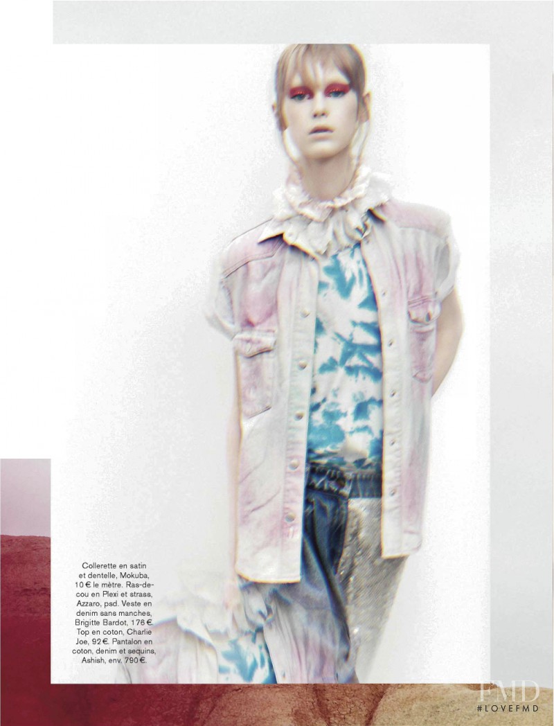 Jemma Baines featured in Cosmic Girl, May 2013