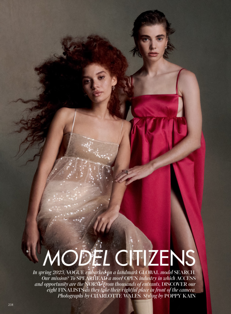 Rania Benchegra featured in Model Citizens, October 2023