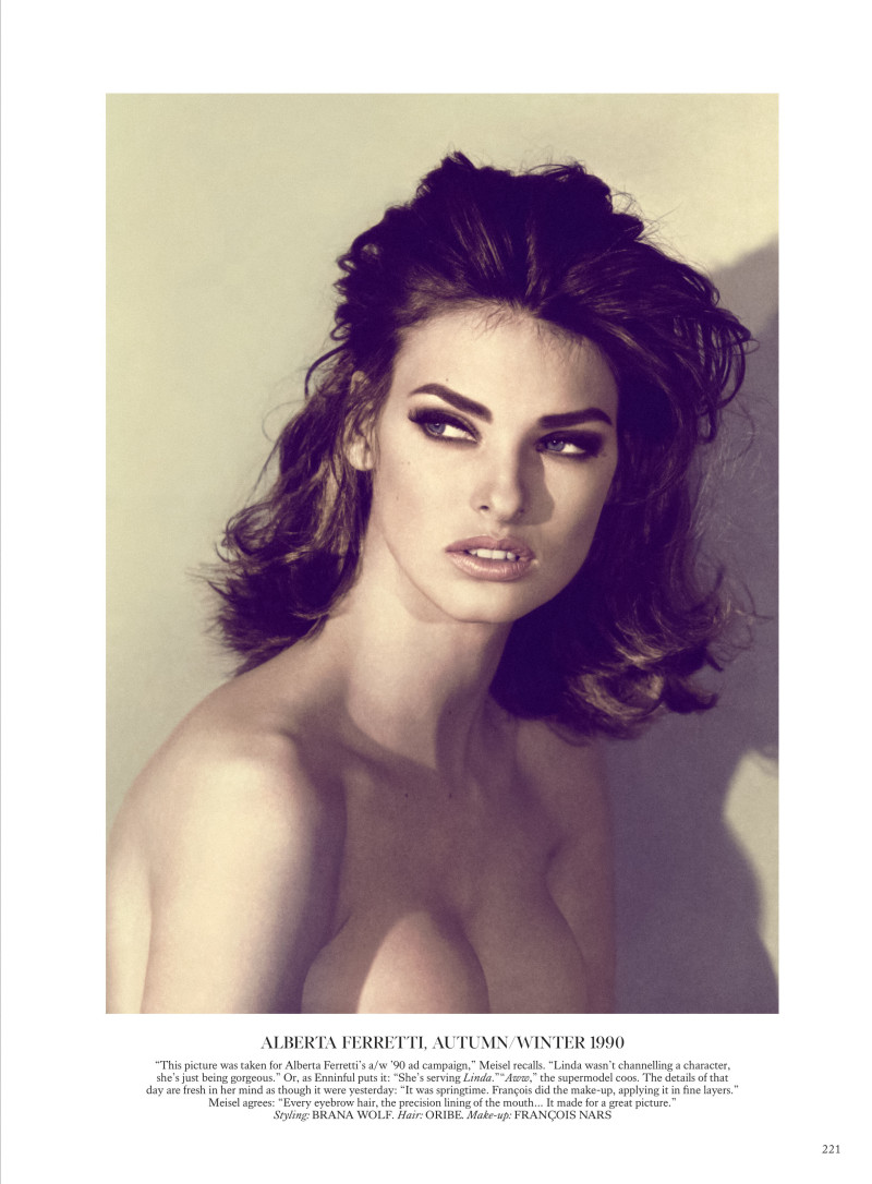 Linda Evangelista featured in L Is For The Way You Look At Me, October 2023