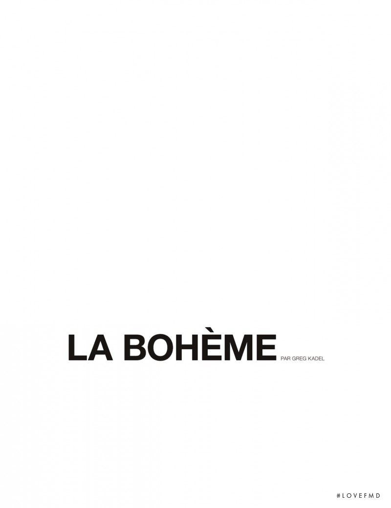 La Boheme, April 2013