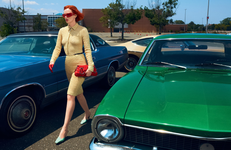 Karen Elson featured in Fast And Furiously Chic, September 2023