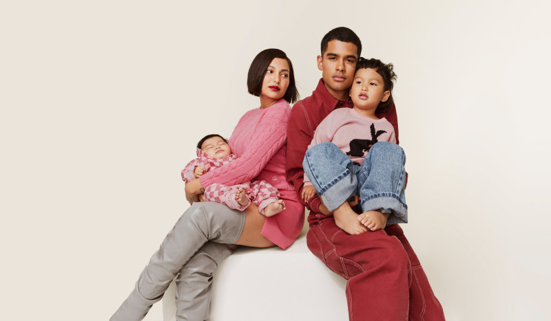 Angela Lindvall featured in V Are Family Featuring Benetton, September 2023