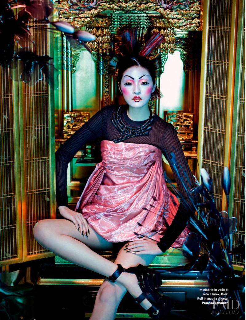 Hilda Lee Yung-Hua featured in Orient Express, April 2013