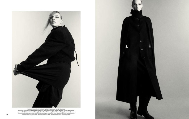 Julia Nobis featured in L\'oeuvre Au Noir, September 2023