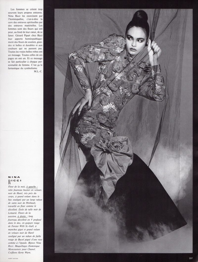 Talisa Soto featured in Bonnie Berman, September 1983