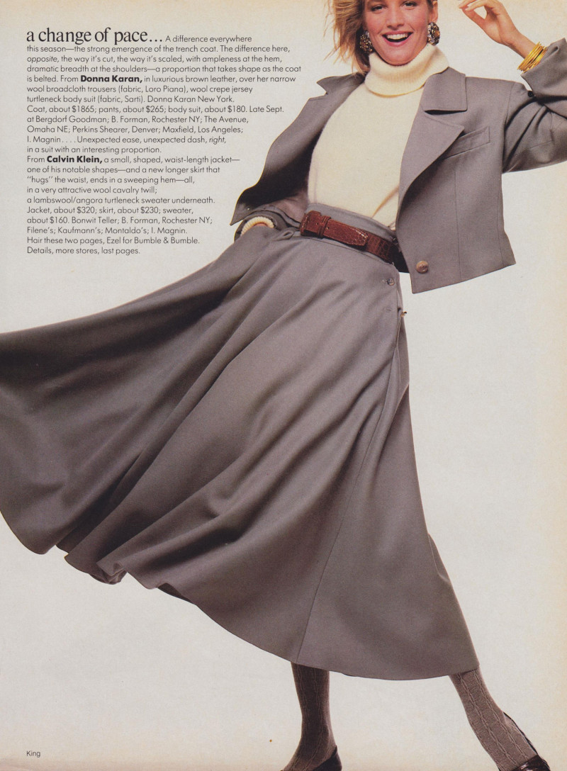 Bonnie Berman featured in A Change of Pace..., September 1985