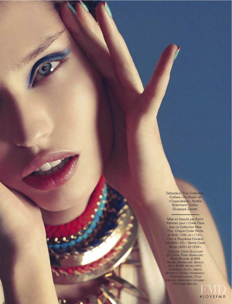 Bianca Balti featured in Revisez Vos Codes, May 2013