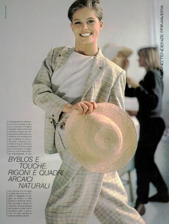 Bonnie Berman featured in tropical chic, January 1983