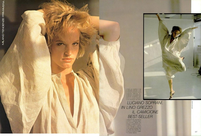 Bonnie Berman featured in tropical chic, January 1983