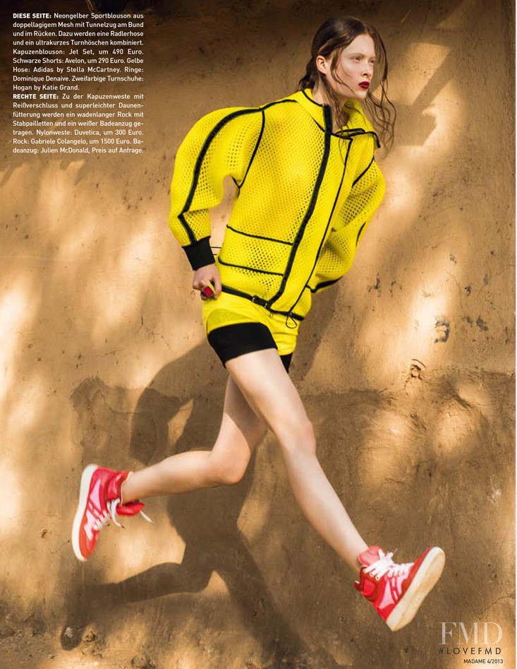 Ilva Hetmann featured in On The Run, April 2013