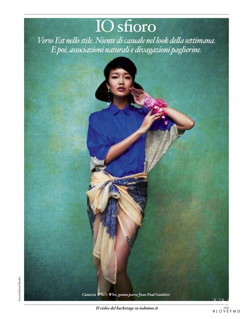 Sunni Lu featured in Vento Dell\'Est, March 2013