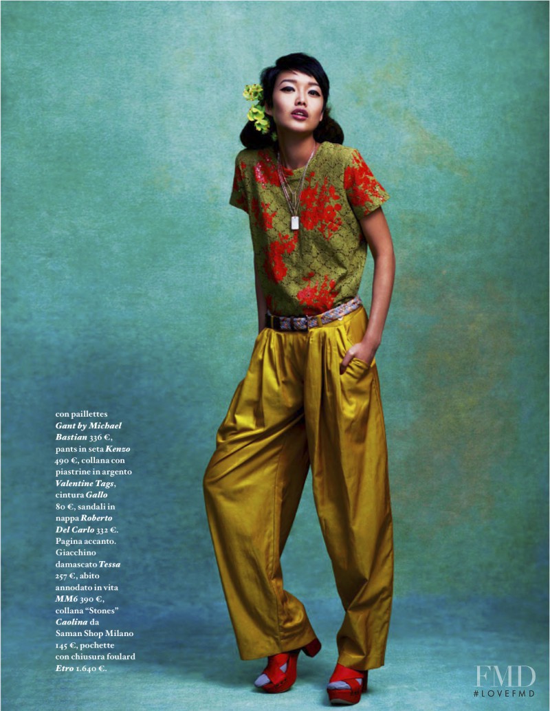 Sunni Lu featured in Vento Dell\'Est, March 2013